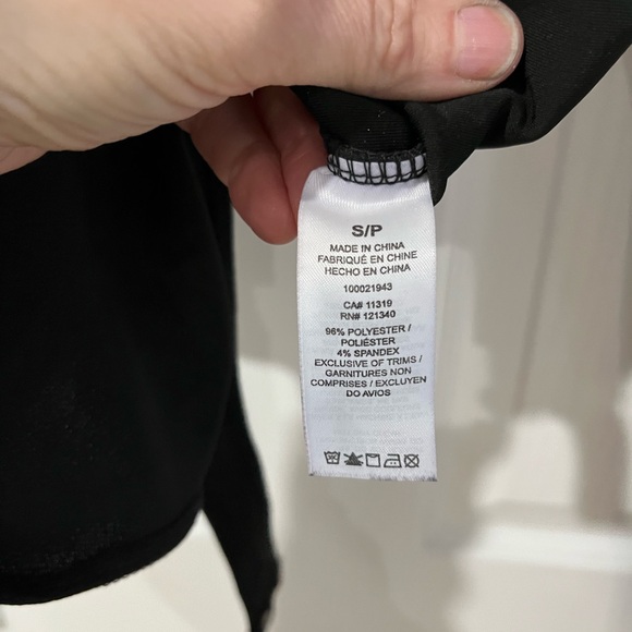 Dynamite black long sleeve bodysuit size small - Picture 6 of 10